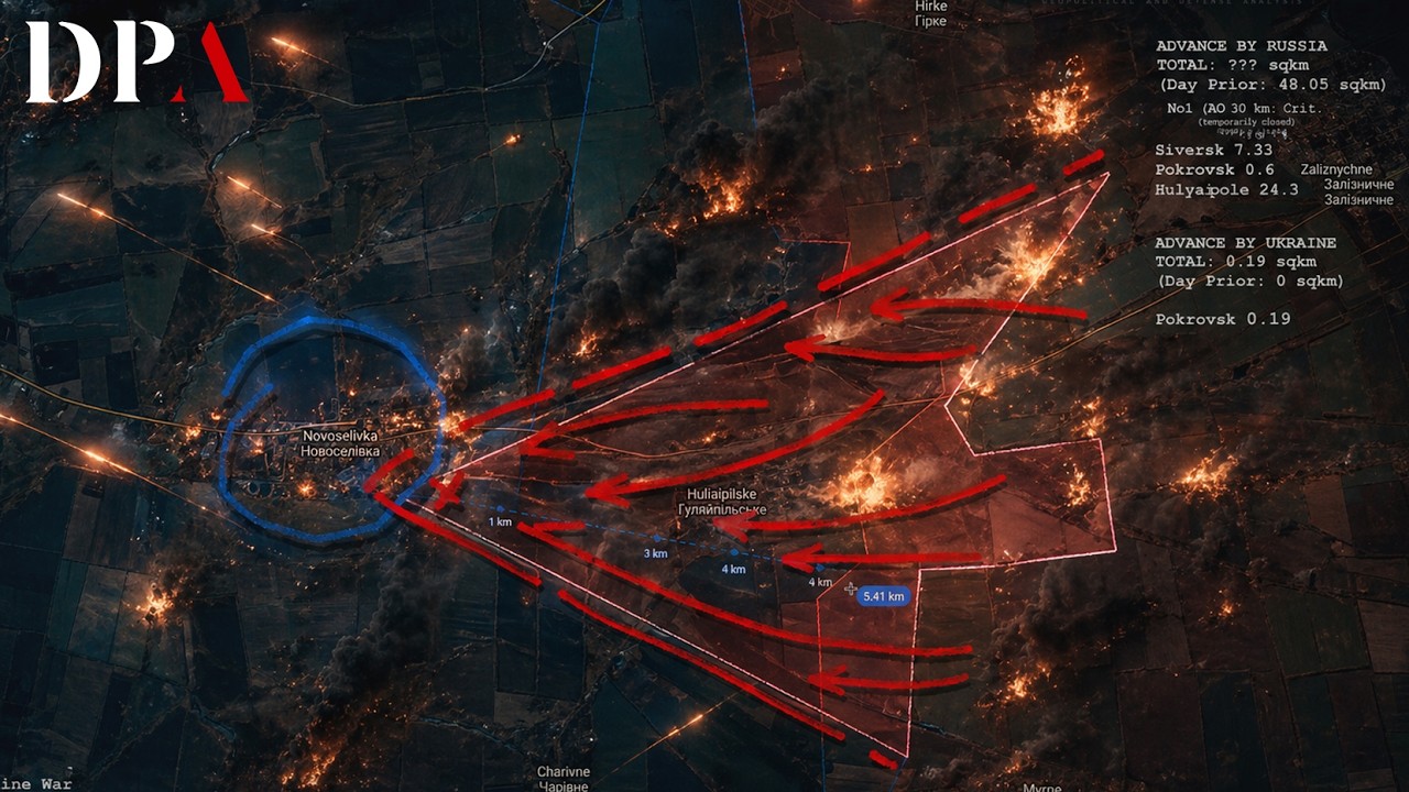 [ Ukraine Frontline Changes ] SHOCKING RUSSIAN ADVANCE!!! Sudden deep penetrations!