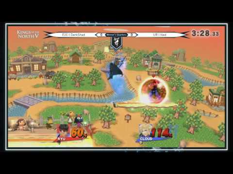 KotN5 - E2C | DarkShad vs UR | Ned - Smash 4 Winners Quarters