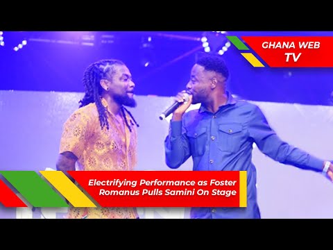Electrifying Performance as Foster Romanus Pulls Samini On Stage During African Legends Night