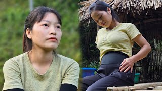 The life of a 19-year-old pregnant mother is not easy when Hoang works far away