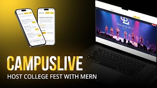 🔴Let's Build a Virtual College Fest Streaming Platform - MERN Stack