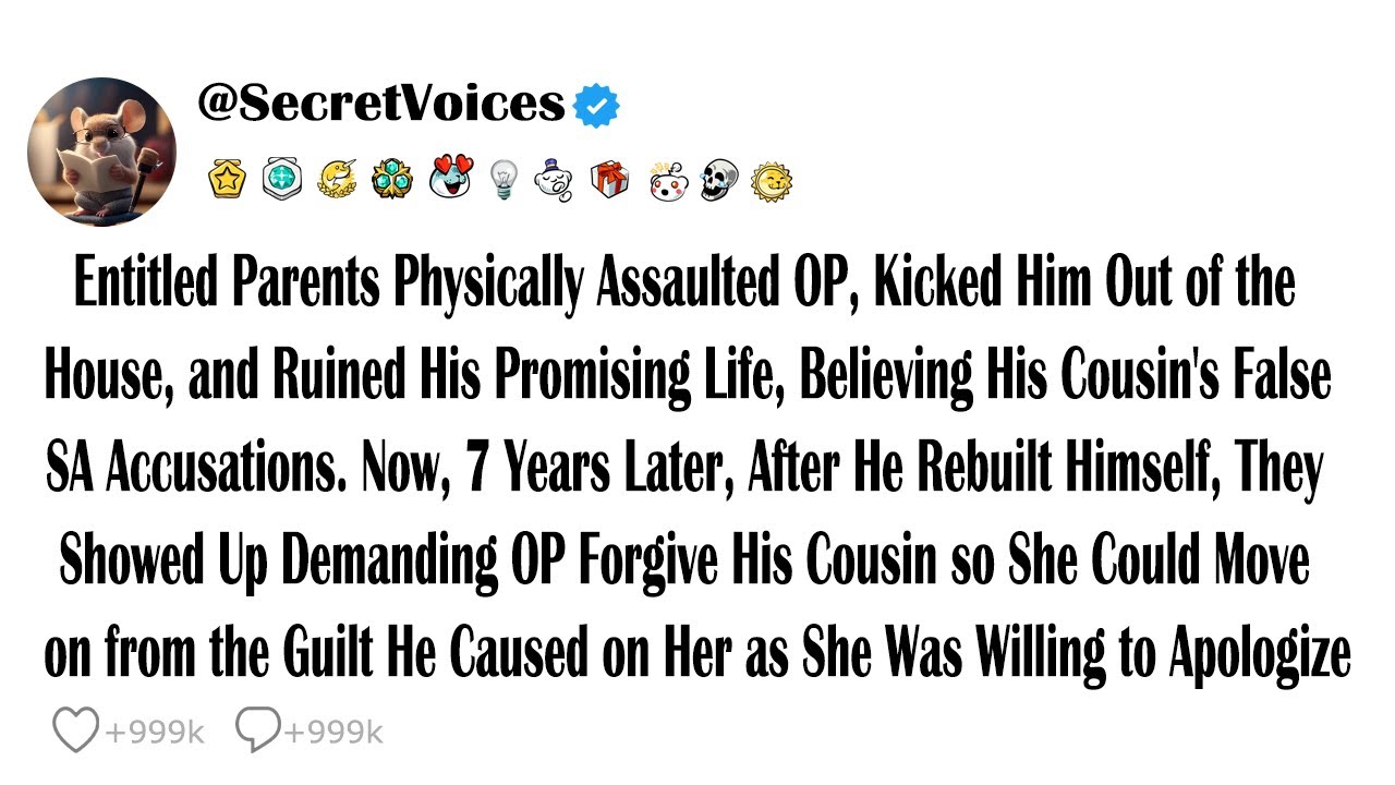 Entitled Parents Physically Assaulted OP, Kicked Him Out of the House, and Ruined His Promising L...