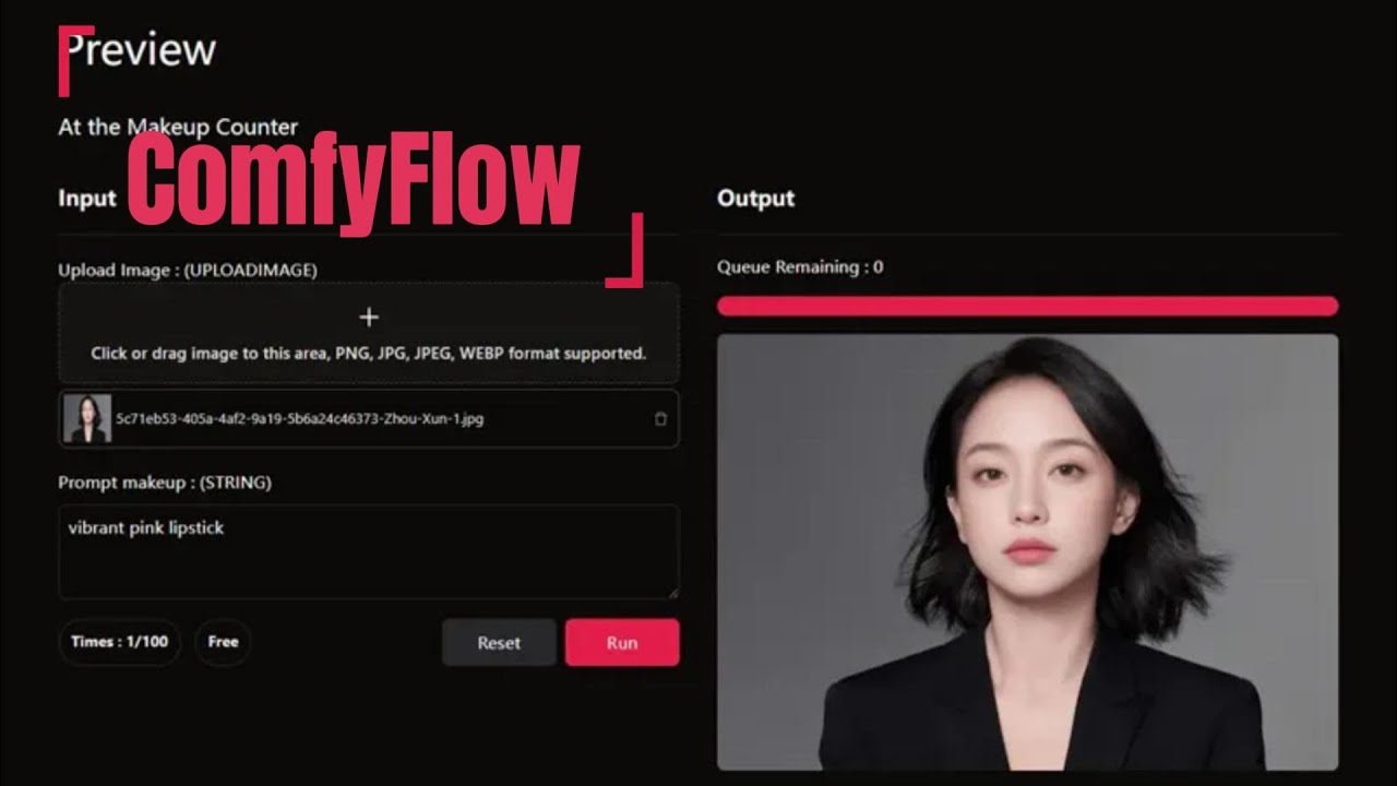 ComfyFlow: From ComfyUI workflow to web app, in seconds