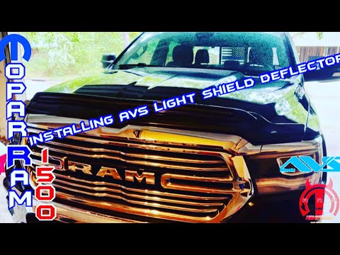 Installing AVS Light Shield Bug Deflector
