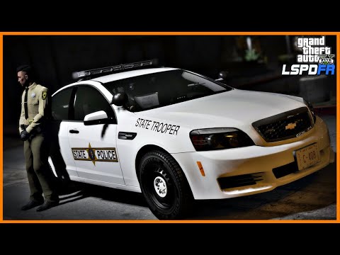GTA 5 LSPDFR #107 - ILLINOIS STATE POLICE (LSPDFR 0.4.6)