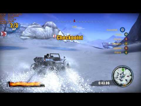 Insane 2 Walkthrough Part 44 - "Frozen World: Icebergs"