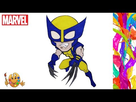 Coloring Wolverine - Logan  | Coloring pages  | Coloring book |