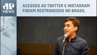 Redes sociais de deputados e influenciadores são bloqueadas