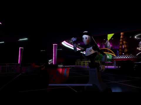 How Staff Bot Jumpscares Gregory 3rd Person View - FNAF Security Breach