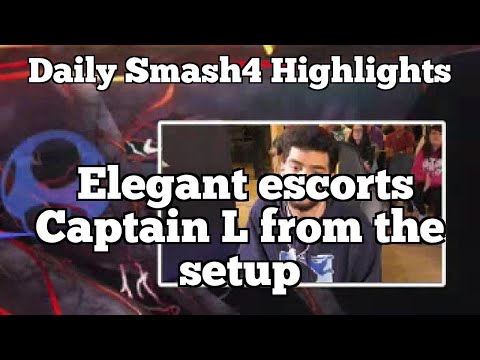 Daily Smash4 Highlights: Elegant escorts Captain L from the setup