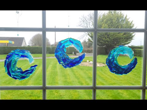 Making a wave in Fused glass