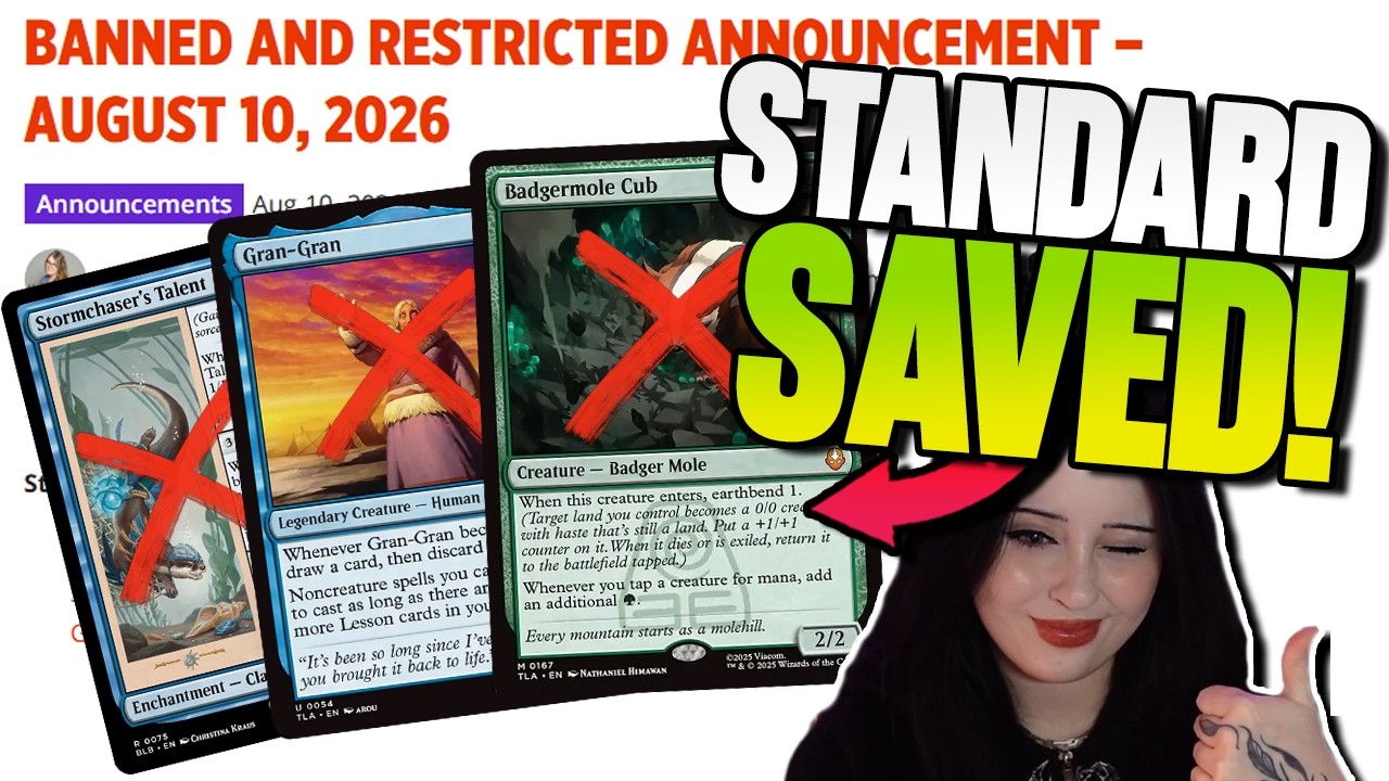 3 CARDS BANNED!? FINALLY! |  Reacting to the Standard Ban Announcement!