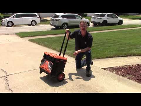 Rolling Tool Bag - Tool Box with Wheels
