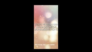 preview picture of video 'Video Perpisahan Manager HRGA (M. Ridho)'