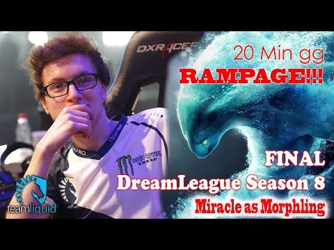 Dota2 : Morphling Miracle Liquid vs EG