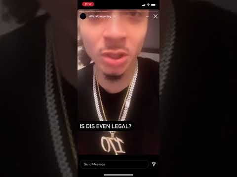 Casper TNG talks about how police don’t want him to release any more music!!