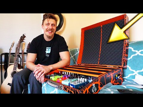 They Made the Ultimate Pedalboard for Guitarists | Schmidt Array