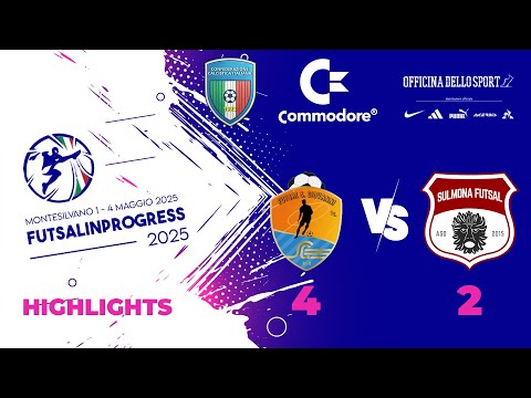 [HL] Futsal In Progress 25 - UNDER 13 FEM FINALI: FUTSAL SAN GIOVANNI EVANGELISTA vs SULMONA FUTSAL