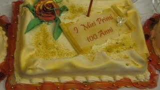 preview picture of video 'PALMIERI GIUSEPPINA FESTEGGIA I SUOI PRIMI 100 ANNI ROTONDELLA 2015 01 21 demo'