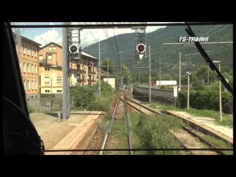 TG CL 123 FS Cab ride Milano C to Tirano via mainline