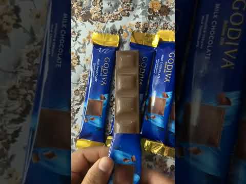 GODIVA BELGIAN MILK CHOCOLATE #chocolate #food #ytshorts #shortvideo #shorts