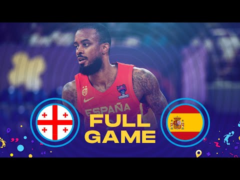 Georgia v Spain | Full Basketball Game | FIBA EuroBasket 2022