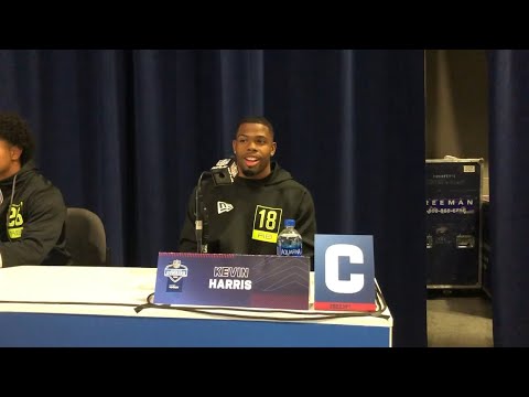 Kevin Harris At 2022 NFL Scouting Combine