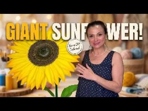 How to Make a Giant Foam Sunflower — Thermoforming Tutorial