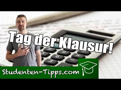 Teil 6 - Perfekte Klausurvorbereitung ✍ Tipps für den Tag der Klausur - Studententipps