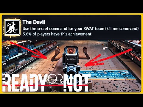 Ready Or Not - "The Devil" Achievement Trophy - Walkthrough Guide (Secret Command)