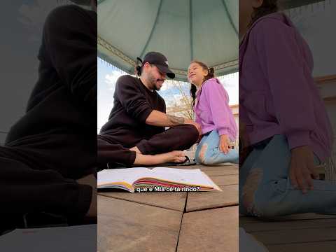 FAZENDO O DEVER DE CASA DA MIA NA PRAÇA 📚🍃