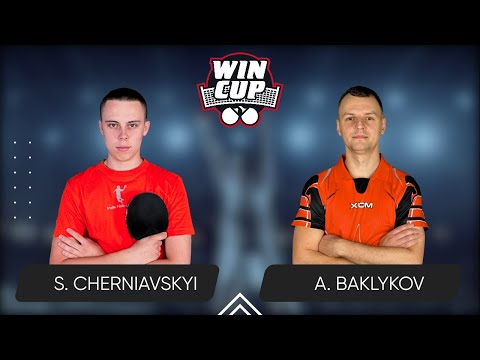 17:00 Serhii Cherniavskyi - Andrii Baklykov West 3 WIN CUP 01.08.2024 | Table Tennis WINCUP