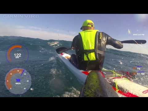 Nelo 520 side view test paddle