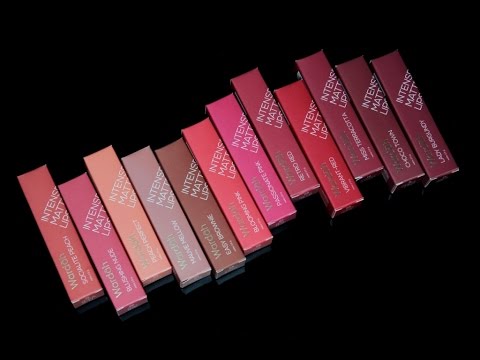 Wardah Intense Matte Lipstick Review & Swatches | suhaysalim