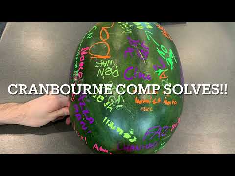 cranbourne clock solves!! 4.92 single 6.01 average