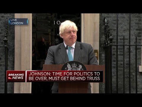 Roman statesman, relay races, rockets and pets: Boris Johnson delivers last speech as Prime Minister