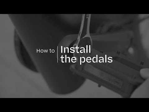 How to install the pedals | MODMO Saigon e-bikes