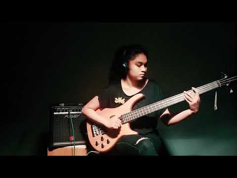 Kebiliththen dan ( කැබිලිත්තෙන් දැන් ) - Viraj Bhathiya | bass guitar cover | by prabashwary