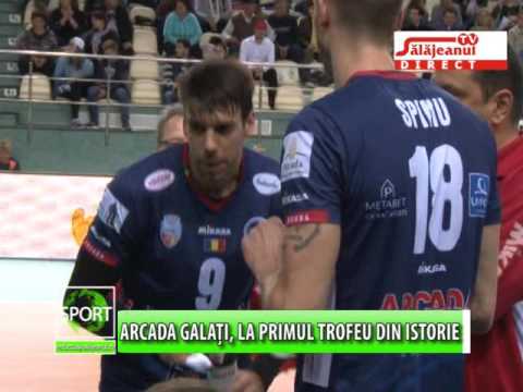 ARCADA GALATI, LA PRIMUL TROFEU DIN ISTORIE
