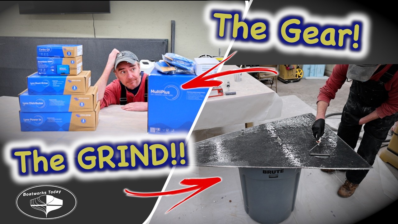 Everything Is Starting To Come Together: Mast Mods, Fiberglassing, & Electrical!