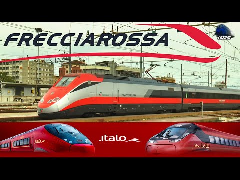 High Speed Trains in Milano Centrale Railway Station - 14 August 2022