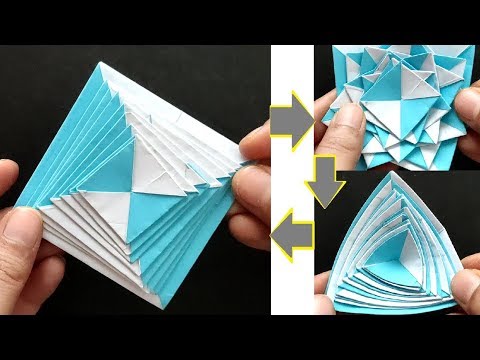 DIY - Paper Antistress | Paper toy antistress transformer | DIY crafts easy