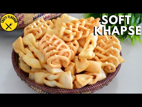 TIBETAN KHAPSE | SOFT KHAPSE RECIPE | HOW TO MAKE KHAPSE | KHAPSE RECPE | KHAPSE DESIGN