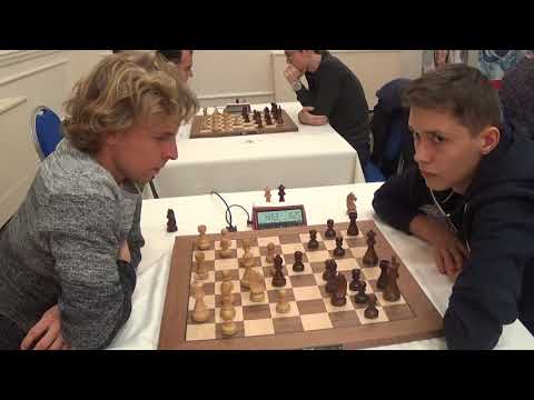 GM Victor Laznicka - GM Andrey Esipenko, Rapid chess, Queen's pawn opening, PART I