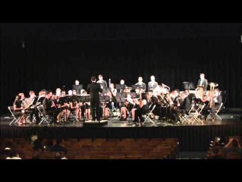 Esperanza High School Wind Ensemble at SCSBOA 2013 - Molly On the Shore