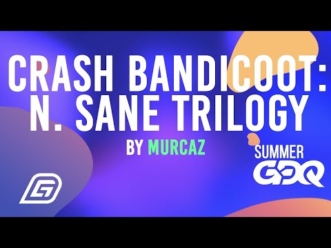 [GER] SGDQ 2023 Crash Bandicoot: N. Sane Trilogy Full Trilogy Any% von Murcaz