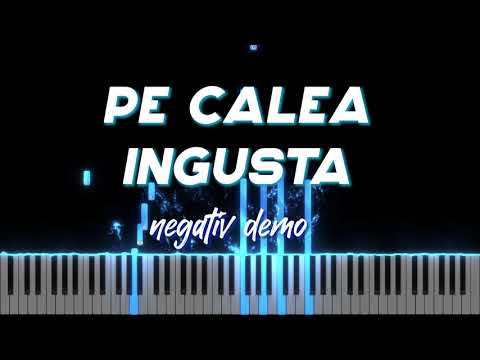 Pe Calea Ingusta  - Demo Negativ Pian - Tutorial