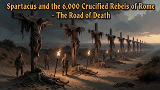  Spartacus and the 6,000 Crucified Rebels of Rome-The Road of Death #darkhistory 