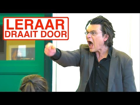 HELP LERAAR DRAAIT DOOR