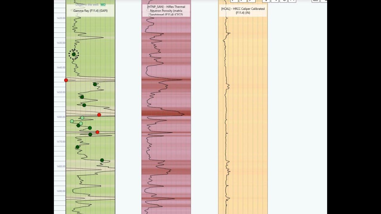RIGPRO - Importing LAS files and working with curves